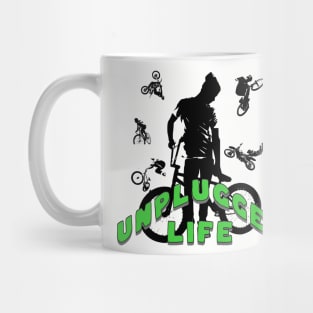 Unplugged Life TShirt Mug